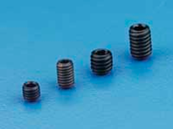 DUBRO 2168 3MM X 3 SOCKET SET SCREWS (4 PCS PER PACK)