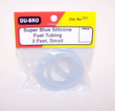 DUBRO 221 BLUE SILICONE TUBING, SMALL (2 FT PER PACK) Dubro