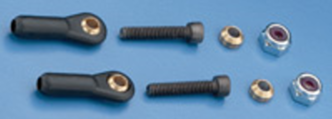 DUBRO 2268 6-32 HEAVY DUTY BALL LINKS (2 PCS PER PACK) Dubro