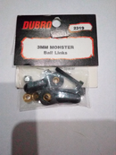 DUBRO 2319 3MM MONSTER LINKS (2 PCS PER PACK) Dubro