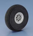 DUBRO 275SL 2-3/4in SUPER LITE WHEELS (70MM)  (1 PAIR PER CARD) Dubro