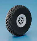 DUBRO 300DL 3in DIAMOND LITE WHEELS (76MM)  (1 PAIR PER CARD) Dubro