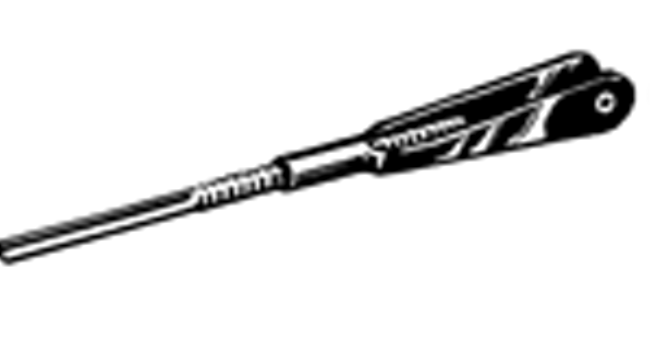 DUBRO 306 4-40 KWIK-LINK ON 12in ROD (12 PC PER TUBE) Dubro