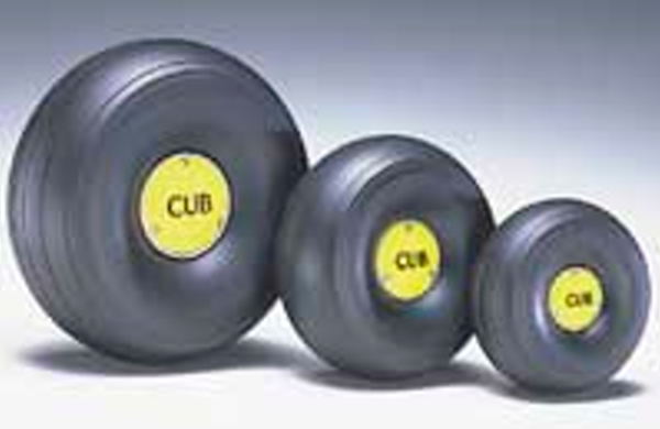 DUBRO 338TLC 1/5 SCALE TRED LGHT J3 WHEELS  (1 PAIR PER CARD) Dubro