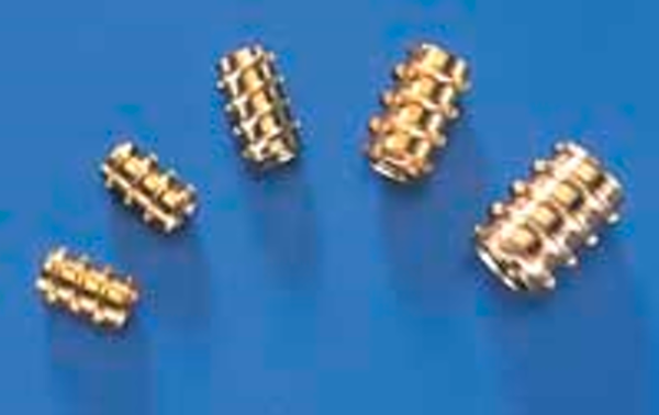 DUBRO 391 4-40 THREADED INSERTS (4 PCS PER PACK)