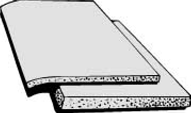 DUBRO 513 1/4in R/C PROTECTIVE FOAM RUBBER (1 PC PER PACK) Dubro