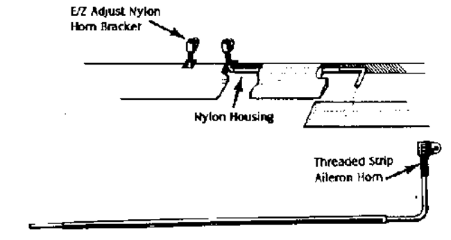 DUBRO 559 HEAVY DUTY E/Z ADJUST HORN BRKT (1 PC PER PACK) Dubro