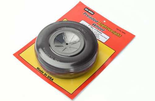 DUBRO 700TL 7in DIA. TREADED LIGHTWEIGHT WHEEL (1/PKG)