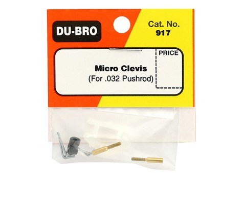 DUBRO 917 MICRO CLEVIS (2 PCS PER PACK)