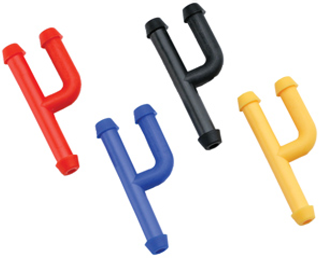 DBR948 ###DUBRO 948 IN-LINE FUEL CONNECTOR W/PLUG (YELLOW) (2PCS-PKG)(DISCONTINUED) DUBRO