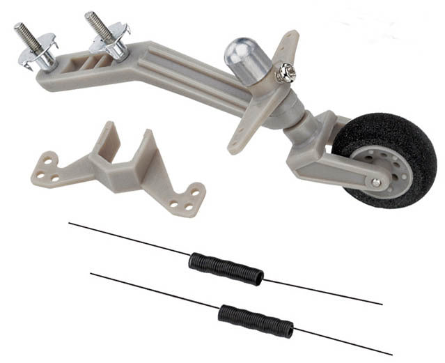 DUBRO 955 SEMI-SCALE TAILWHEEL SYSTEM  (FOR 20-60)  (1/PKG.) Dubro