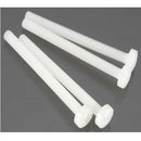 DUBRO 993 1/4-20 X 3in NYLON WING BOLTS  (4/PKG) Dubro