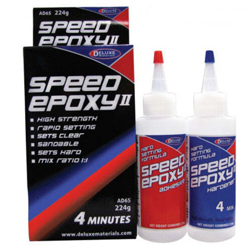 DM-AD65 Deluxe Materials Speed Epoxy II 4m 224g [AD65] Deluxe Materials