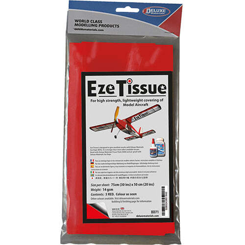 DM-BD71 Deluxe Materials Eze Tissue Red [BD71] Deluxe Materials