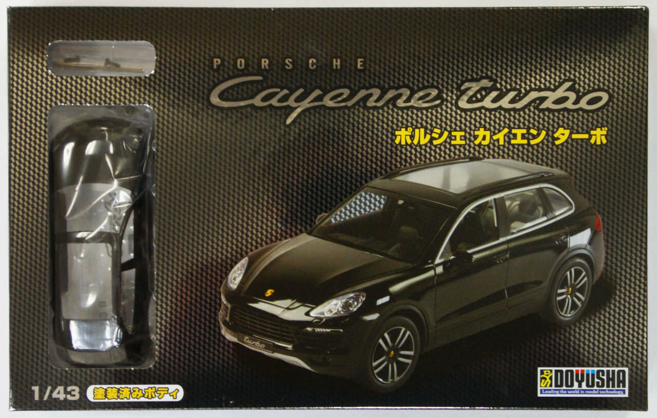 Doyusha 1/43 Porsche Cayenne Turbo Plastic Model Kit