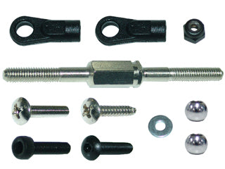 GV DR1302 STEERING SERVO ROD SET 3X46MM GV