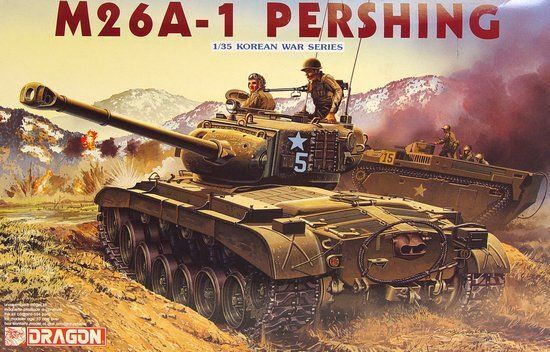 Dragon 1/35 M26A-1 Pershing Plastic Model Kit [6801]