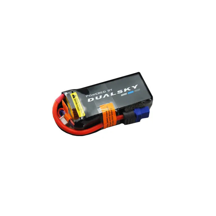 DSB31521 Dualsky 1300mah 2S 7.4v 150C LiPo Battery with XT60 Connector