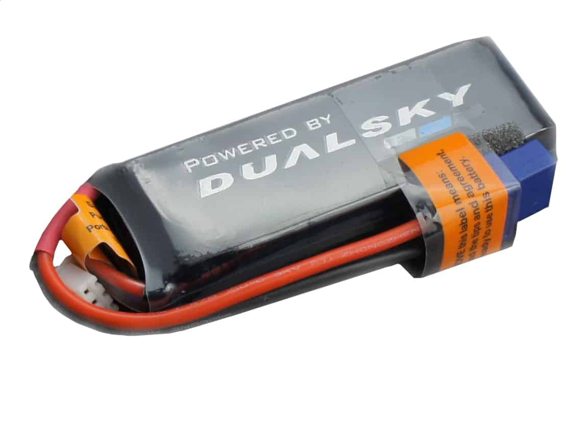DSB31797 Dualsky 1000mah 2S 7.4v 50C HED LiPo Battery with XT60 Connector DUALSKY