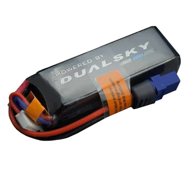 DSB31798 Dualsky 1000mah 3S 11.1v 50C HED LiPo Battery with XT60 Connector DUALSKY