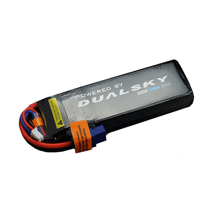 DSB31800 Dualsky 1300mah 2S 7.4v 50C HED LiPo Battery with XT60 Connector