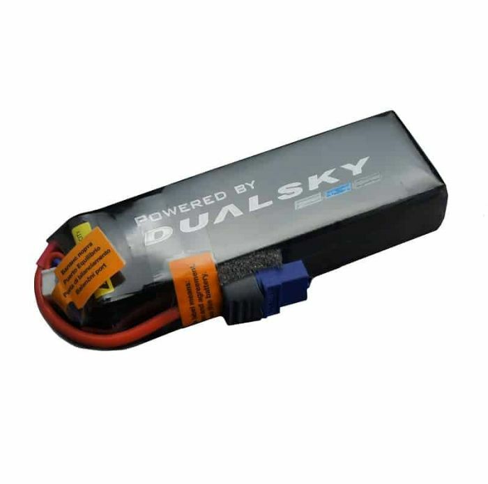 DSB31811 Dualsky 2200mah 3S 11.1v 50C HED LiPo Battery with XT60 Connector DUALSKY