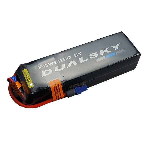 DSB31825 Dualsky 3700mah 2S 7.4v 50C HED Lipo Battery with XT60 Connector