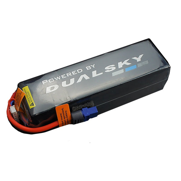 DSB31835 Dualsky 5050mah 2S 7.4v 50C HED Lipo Battery with XT60 Connector