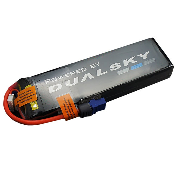 DSB31840 Dualsky 5900mah 2S 7.4v 45C HED Lipo Battery