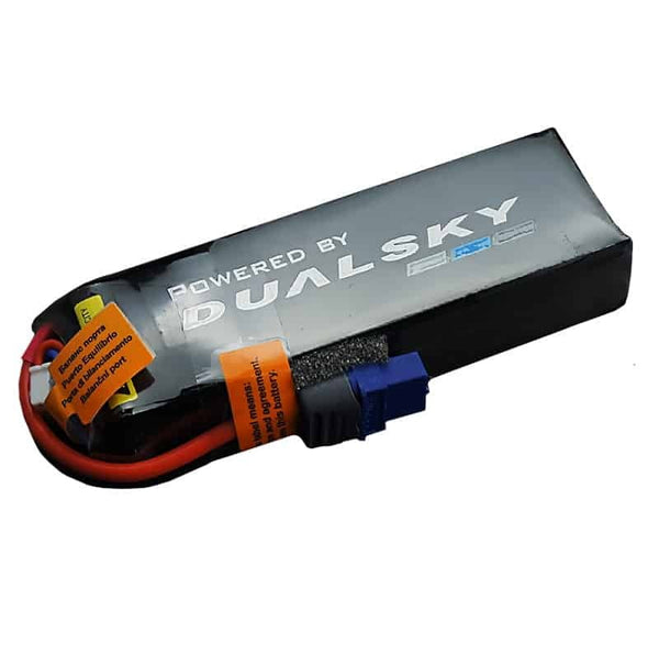 DSB31846 Dualsky 6400mah 3S 11.1v 50C HED LiPo Battery with XT60 Connector