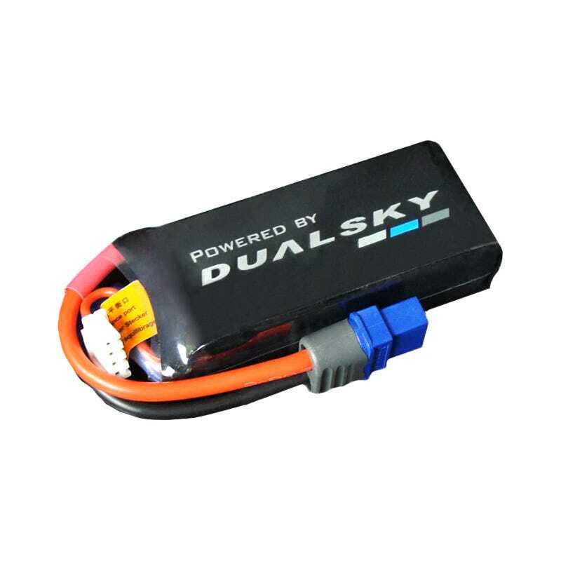 DSB31951 Dualsky 900mah 4S 14.8v 120C Ultra LiPo Battery with XT60 Connector