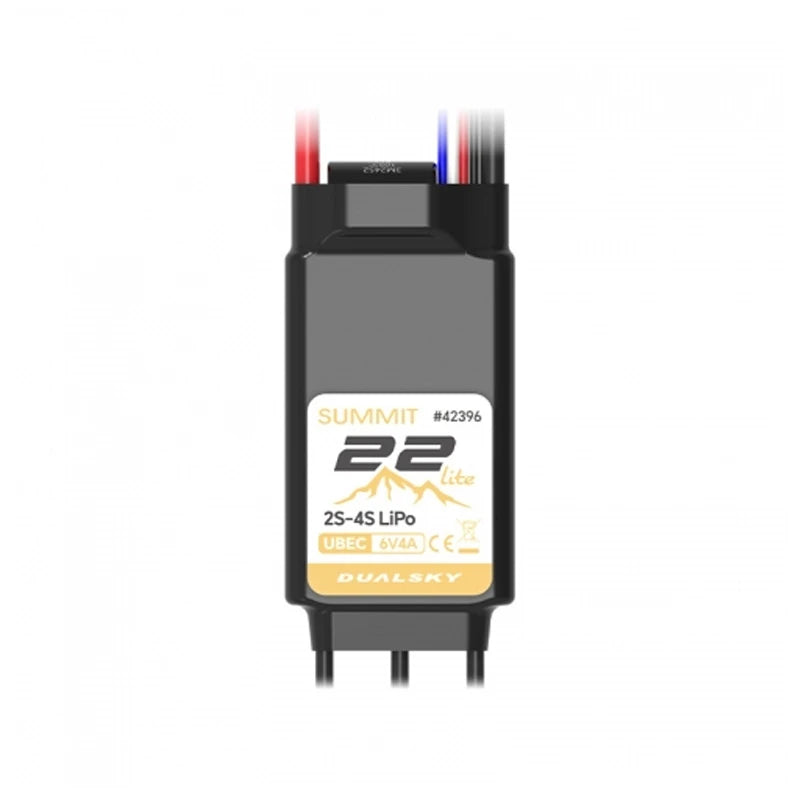 Dualsky Summit Lite 22A 2S-4S ESC - DSB42396