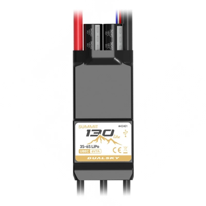 Dualsky Summit Lite 130A 3S-6S ESC - DSB42401