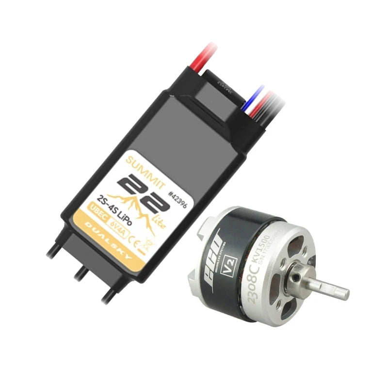 Dualsky 300 Tuning Combo with 2308C V2 1180kv Motor and Summit Lite 22A ESC - DSB59305