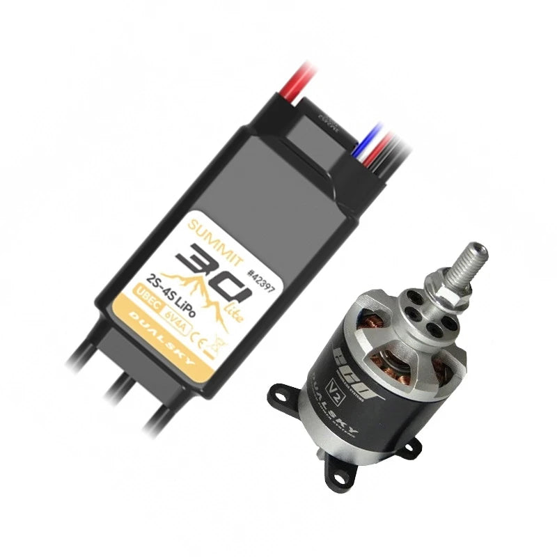 Dualsky 480 Tuning Combo with 2316C V2 1250kv Motor and Summit Lite 30A ESC - DSB59309