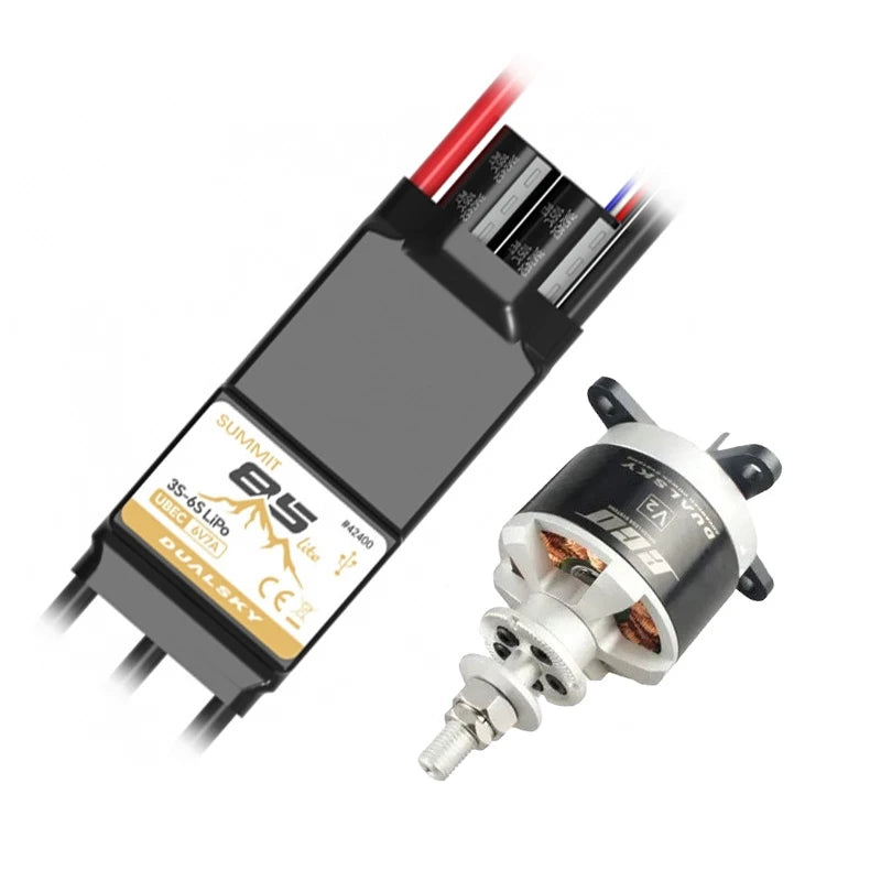 Dualsky 50E Tuning Combo with 4120C V2 560kv Motor and Summit Lite 85A ESC - DSB59313