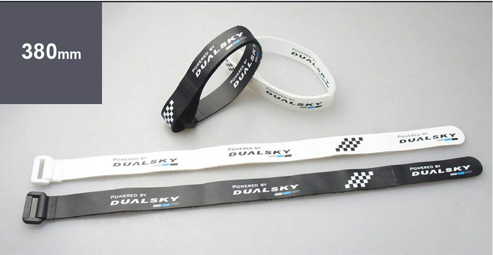 DSBF.380 Dualsky Battery Strap, 380mm, 2pcs DUALSKY