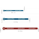 DSBS.M Dualsky Medium Battery Straps, 5pcs, 263mm DUALSKY