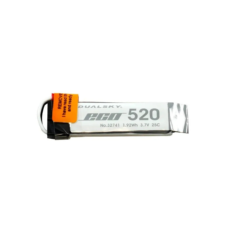 DSBXP05201ES Dualsky 520mah 1S 3.7v 20C LiPo Battery with JST Connector