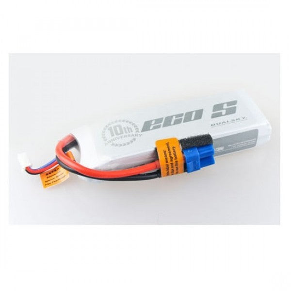 DSBXP27002ECO Dualsky 2700mah 2S 7.4v 25C ECO LiPo Battery with XT60 Connector