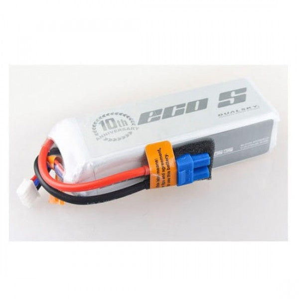 DSBXP27003ECO Dualsky 2700mah 3S 11.1v 25C ECO LiPo Battery with XT60 Connector