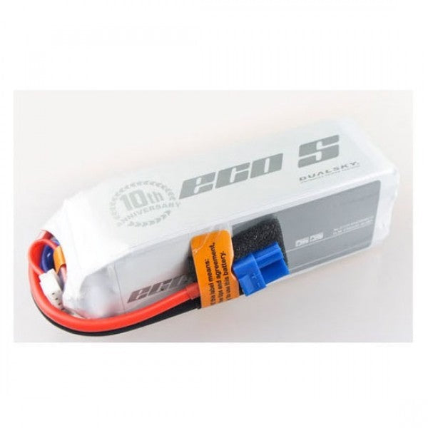 DSBXP27004ECO Dualsky 2700mah 4S 14.8v 25C ECO LiPo Battery with XT60 Connector DUALSKY