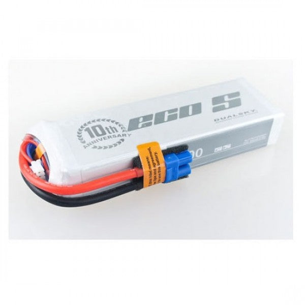 DSBXP32004ECO Dualsky 3200mah 4S 14.8v 25C ECO LiPo Battery with XT60 Connector