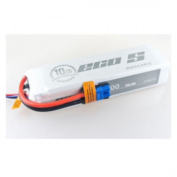 DSBXP52004ECO Dualsky 5200mah 4S 14.8v 25C ECO LiPo Battery with XT60 Connector