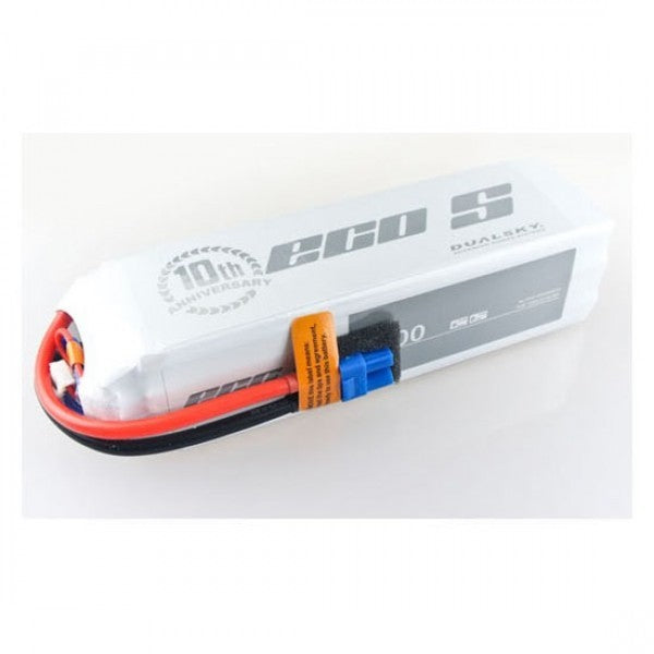 DSBXP52005ECO Dualsky 5200mah 5S 18.5v 25C ECO LiPo Battery with XT60 Connector DUALSKY