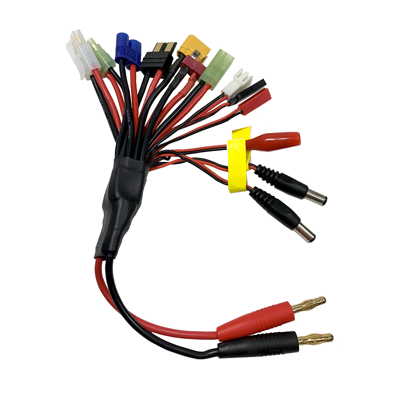 DSMULTICONN Dualsky Multi Charge Connector with DC3, XT60, Traxxas, Deans DUALSKY