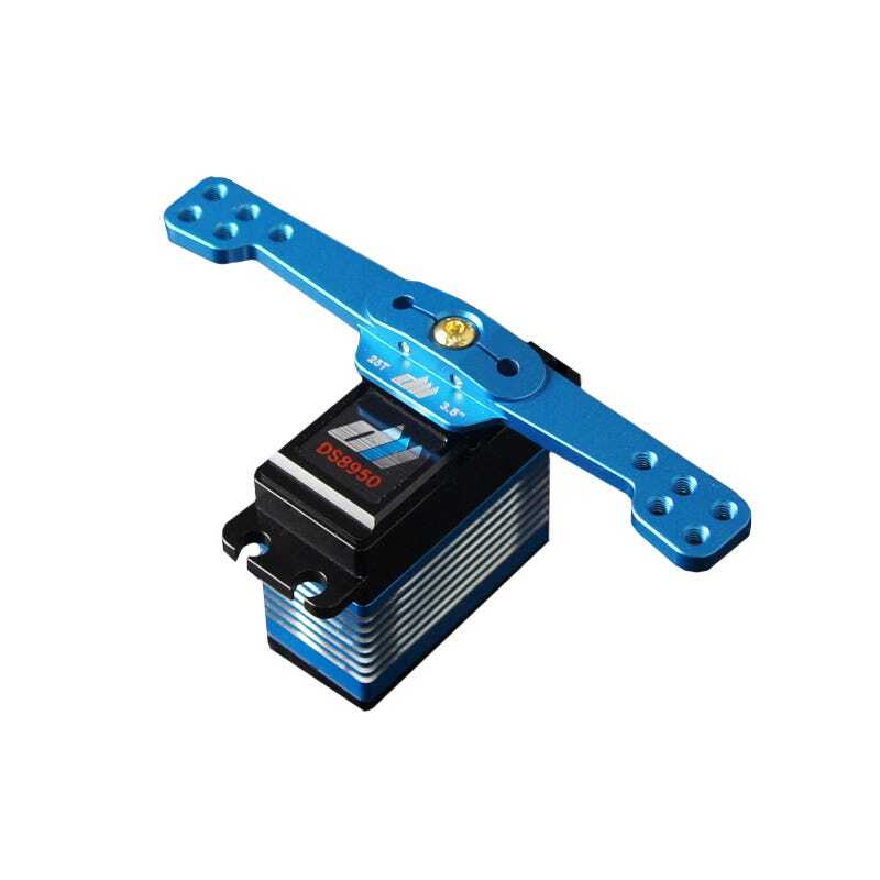 DSS21776 Dualsky Alloy Servo Full Arm, 25T, 2.5inch, Blue