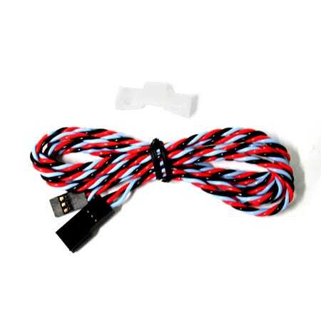 DSSE-1200 Dualsky 1200mm Twisted Heavy Duty Servo Extension Lead