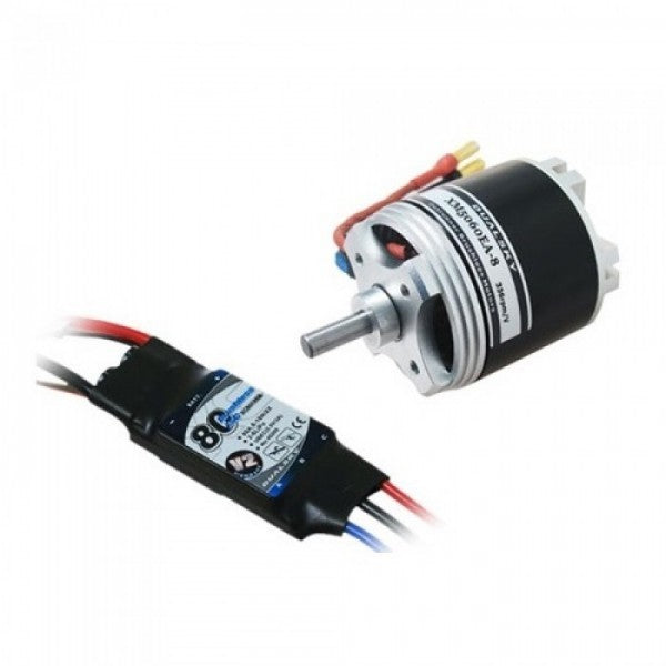 DSTC.6A.70EX Dualsky 70EX Tuning Combo with ECO 4130C V2 375kv Motor and 80A ESC