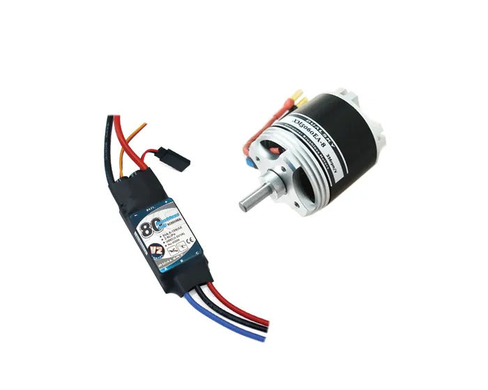 DSTC.6A.70E Dualsky 70E Tuning Combo with ECO 4120C V2 500kv Motor and 80A ESC